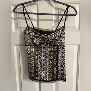 Vintage Y2K Gianni Bini silk cami top | excellent condition | size 0 or small